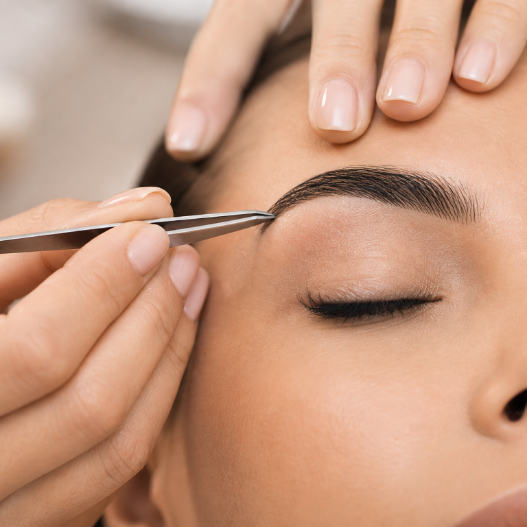 Augenbrauenstyling in Dasing | Zupfen & Formen Professionelles Augenbrauenstyling mit präzisem Zupfen und Formen bei Alessandra Beauty in Dasing
