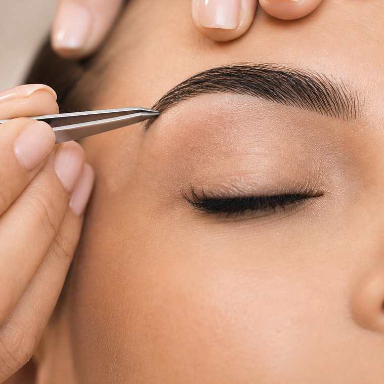 Augenbrauenstyling & Wimpernservice in Dasing Professionelles Augenbrauenstyling mit Zupfen und Formen bei Alessandra Beauty in Dasing